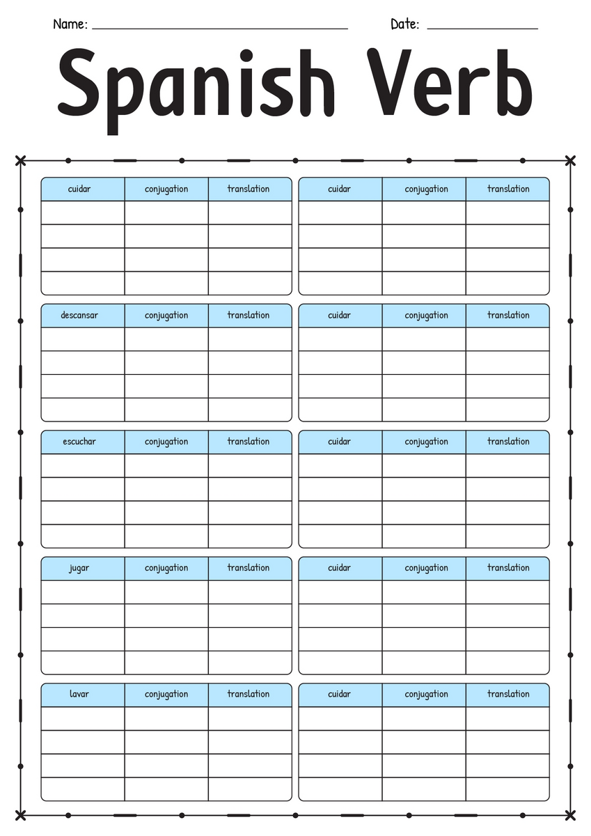 12 Conjugation Present Tense Verb Worksheet Free PDF At Worksheeto 12 Conjugation Present Tense Verb Worksheet Free PDF At Worksheeto