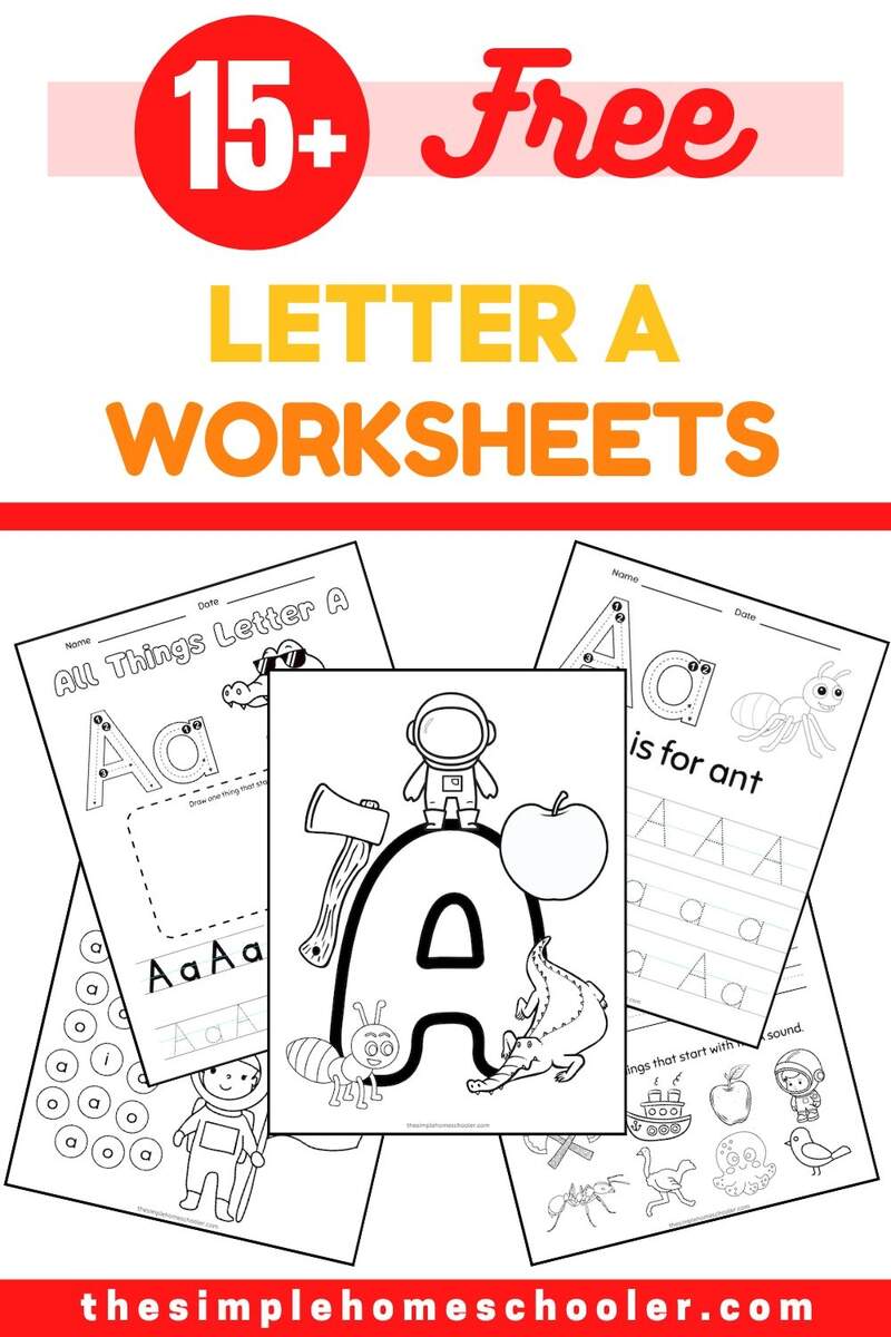 15 Free Letter A Worksheets Easy Print The Simple Homeschooler Free Alphabet Do A Dot Printables Worksheets Letter A Mermaid Themed Sly Spoon