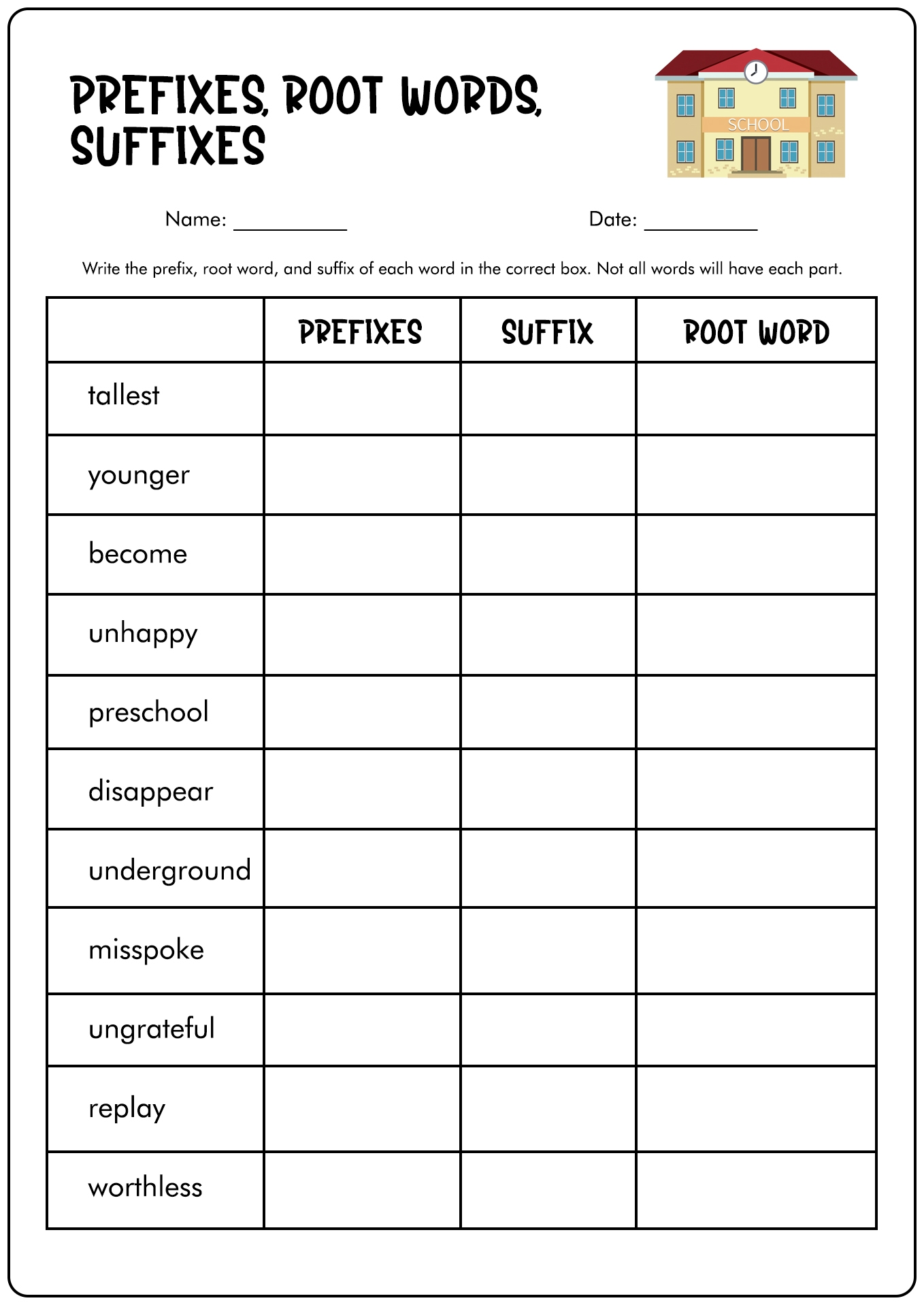 19 Free Printable Prefix Worksheets 4th Grade Free PDF At Worksheets Library 19 Free Printable Prefix Worksheets 4th Grade Free PDF At Worksheets Library