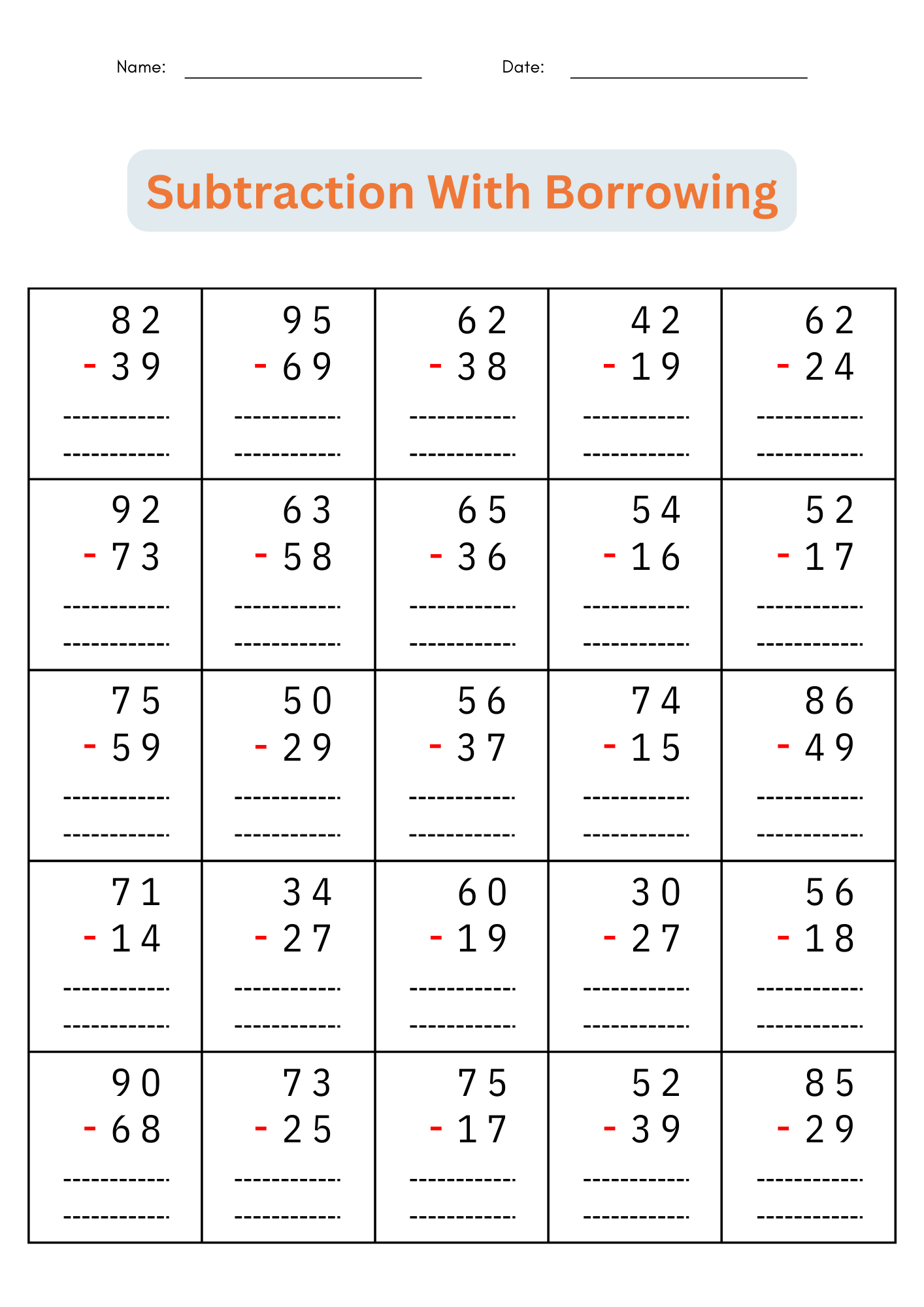 FREE Printable 2nd Grade Math Minutes Worksheets Pdf