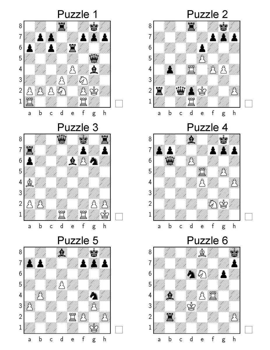 2000 Extremely Easy Chess Puzzles In One Move Printable PDF With Answers Instant Download Chess Gift Chess For Kids Chess Problems Etsy