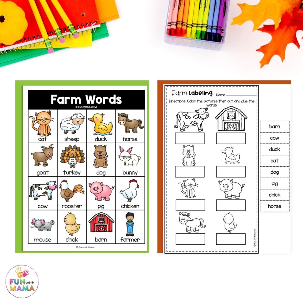 21 Farm Animal Activities For Preschoolers Fun With Mama 21 Farm Animal Activities For Preschoolers Fun With Mama