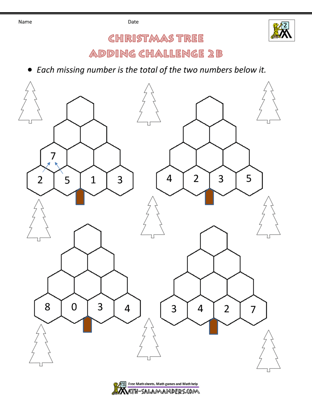 2nd Grade Christmas Math Worksheets 2nd Grade Christmas Math Worksheets