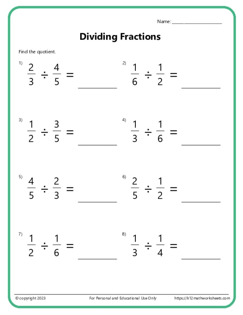 5th Grade Math Worksheets PEMDAS Problems
