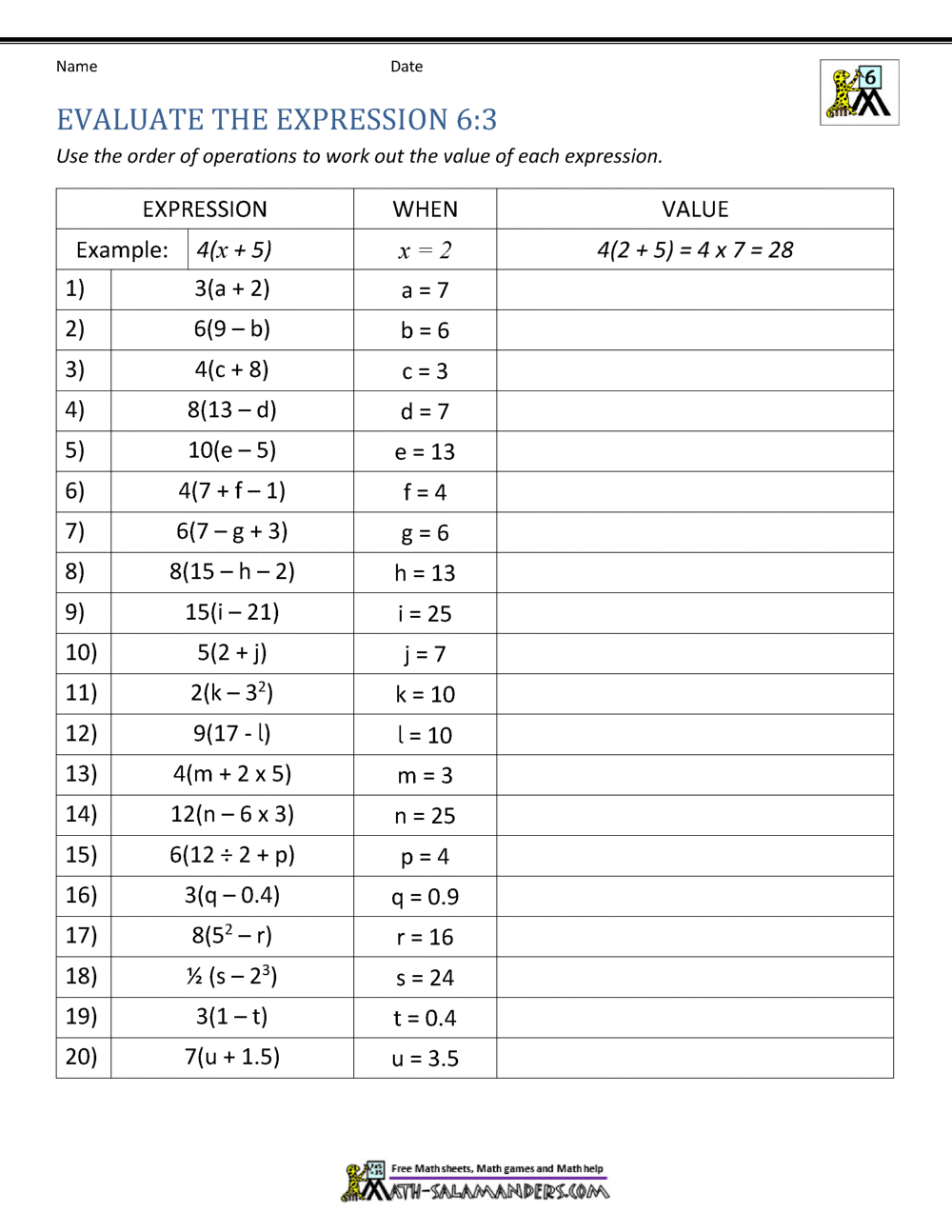 6th Grade Distributive Property Worksheets 40 Distributive Property Worksheet Samples To Download In PDF