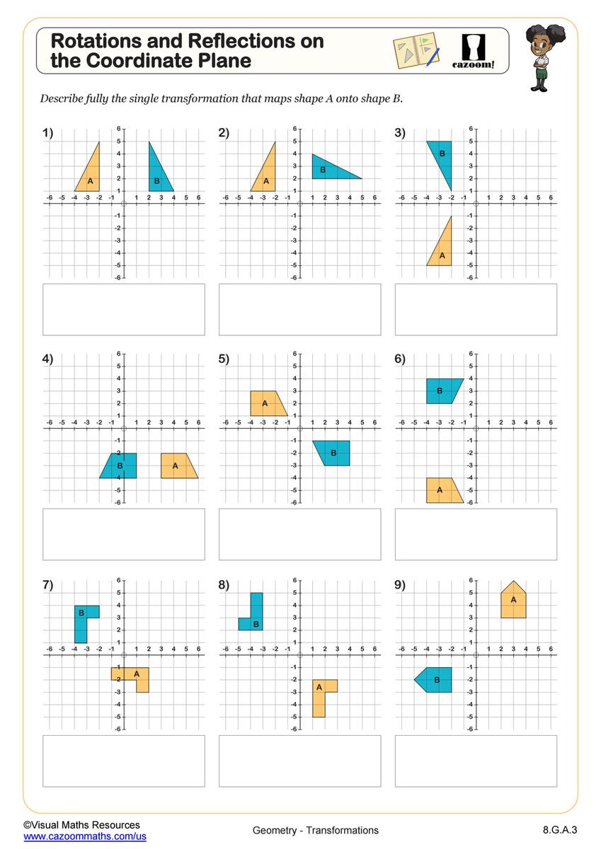 8th Grade Math Worksheets Printable PDF Math Worksheets Cazoom Math Eighth Grade Multiplication Of Exponents Worksheet