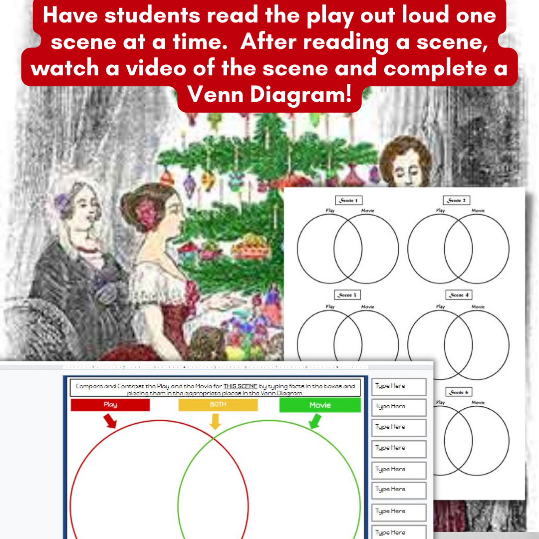 A Christmas Carol Activities Worksheets For The Play Version Printable Digital Made By Teachers A Christmas Carol Activities Worksheets For The Play Version Printable Digital Made By Teachers