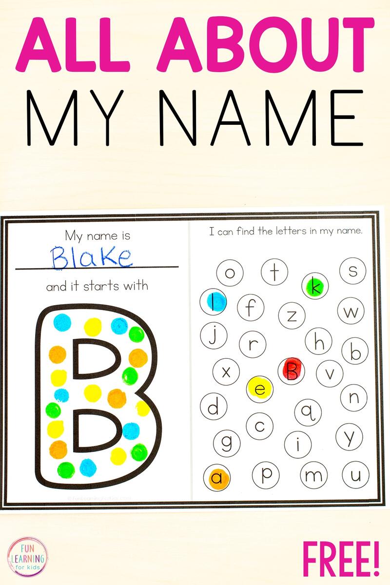 All About Me Name Worksheets Letters In My Name All About Me Name Worksheets Letters In My Name