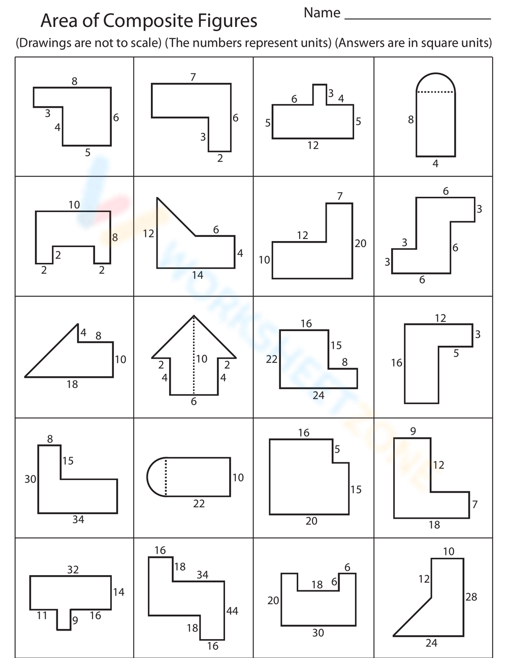 Compound Shapes B