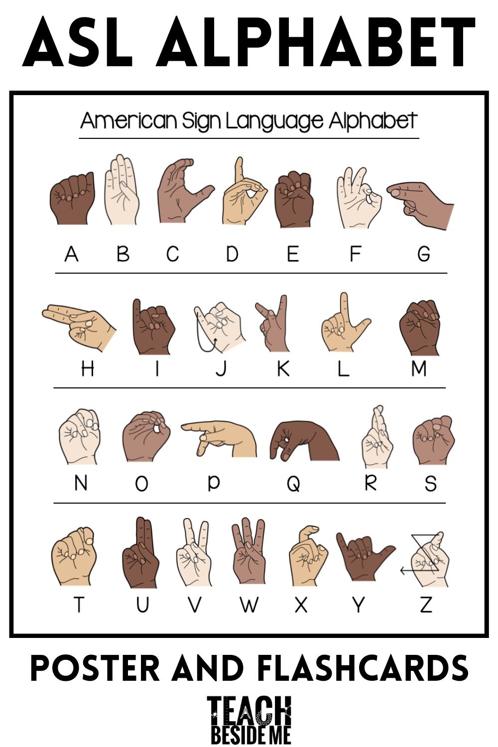 ASL Numbers Superstar Worksheets