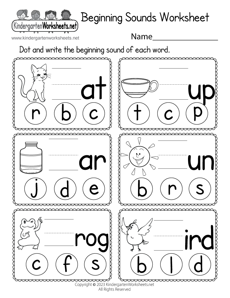 Beginning Sounds Worksheet Free Printable Digital PDF This Is One Of Our Free Phonics Worksheets You Can Download And Print It Right Now Https T Co 8s4qN2Almz ValentinesDay
