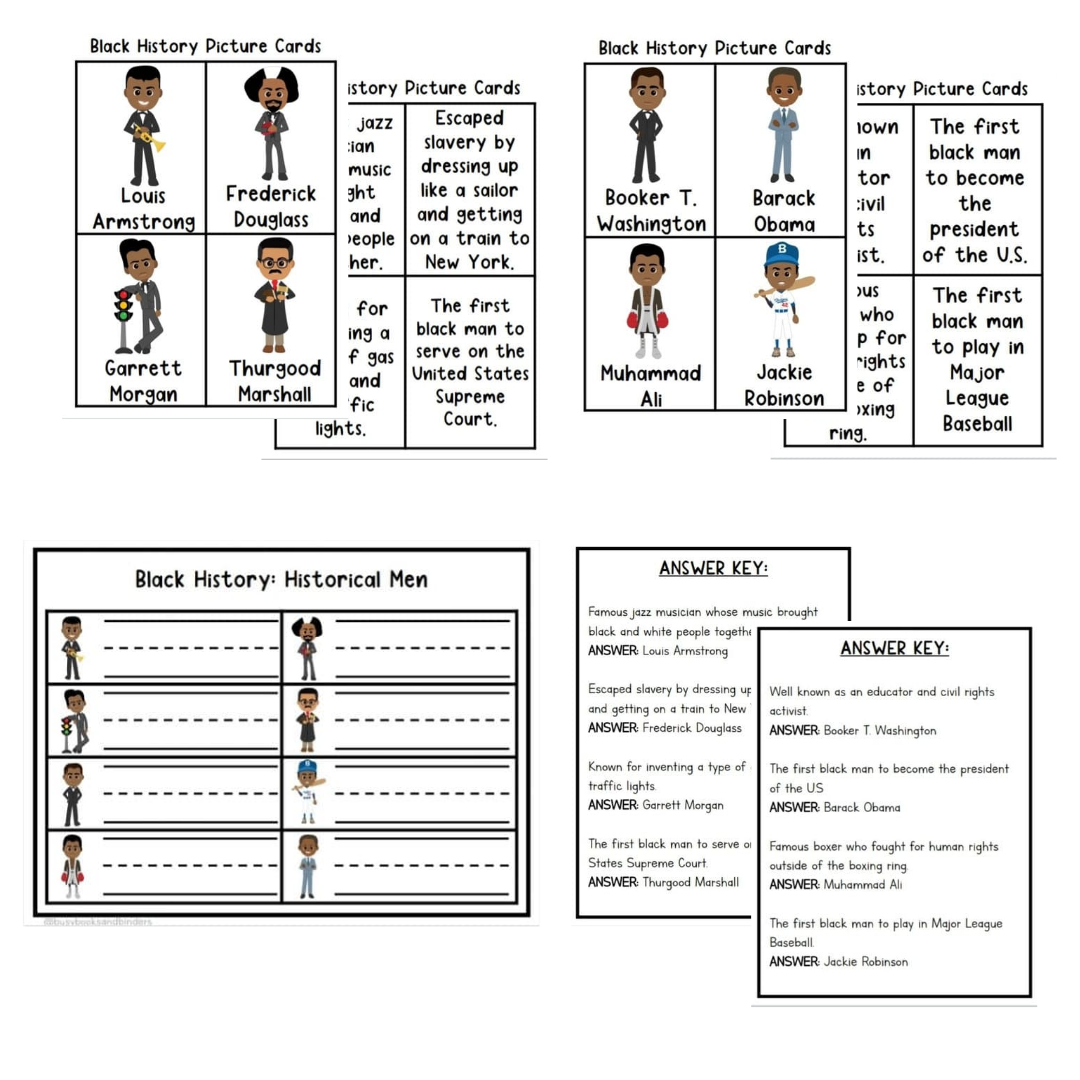 Black History Month FREE Activities Worksheets Counting Numbers Made By Teachers