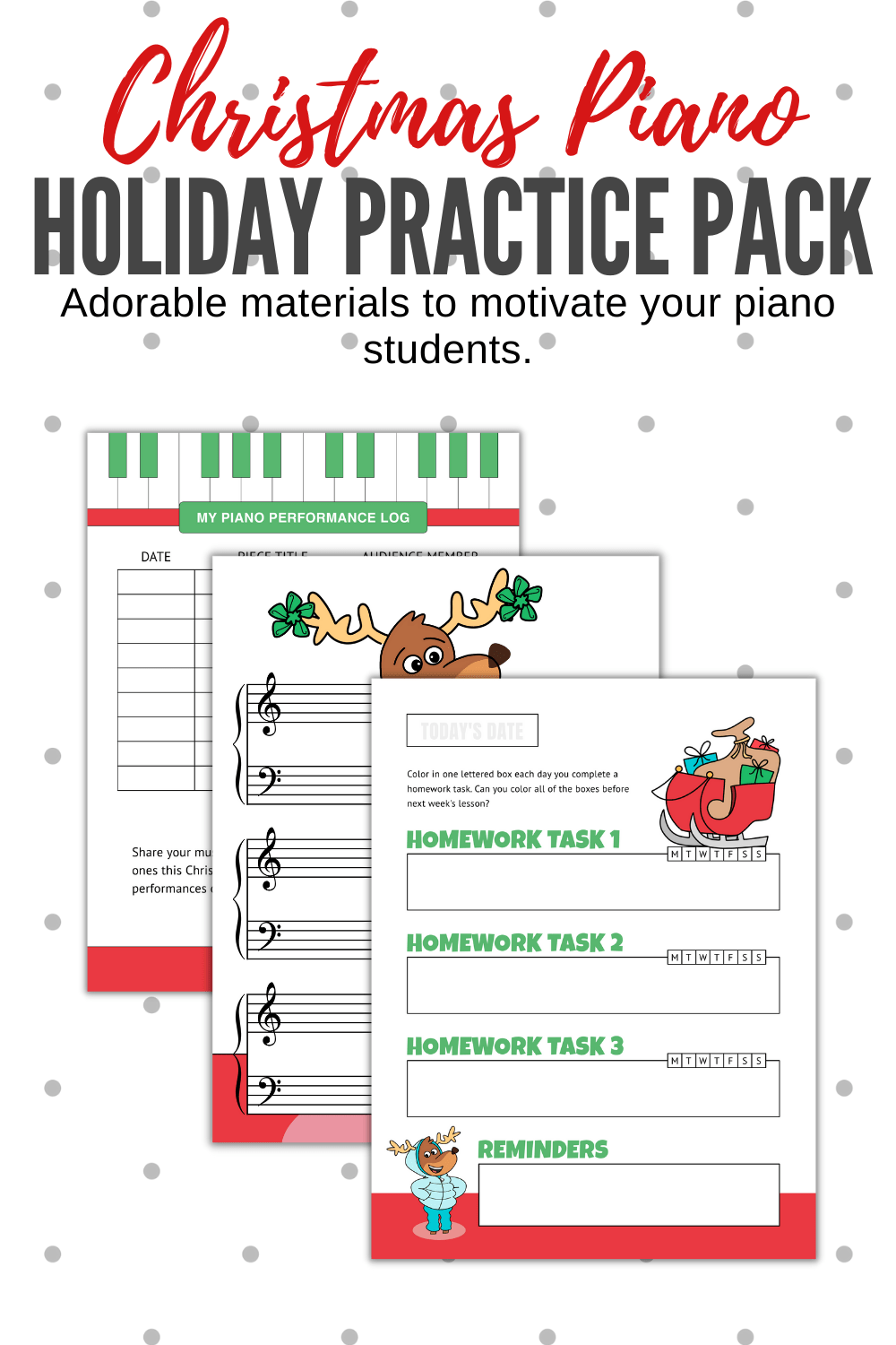 Christmas Music Printables Teach Piano Today Christmas Music Printables Teach Piano Today