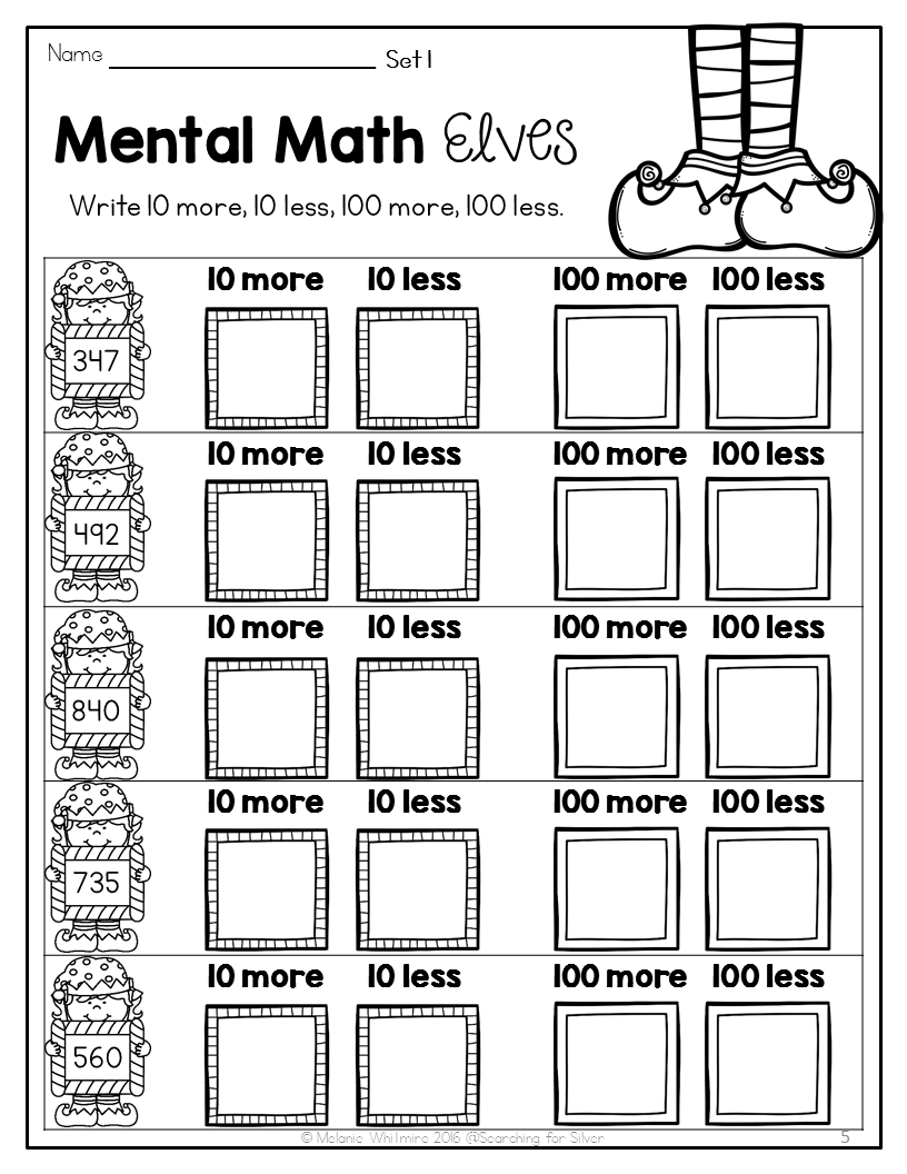 Christmas Printables 2nd Grade Made By Teachers