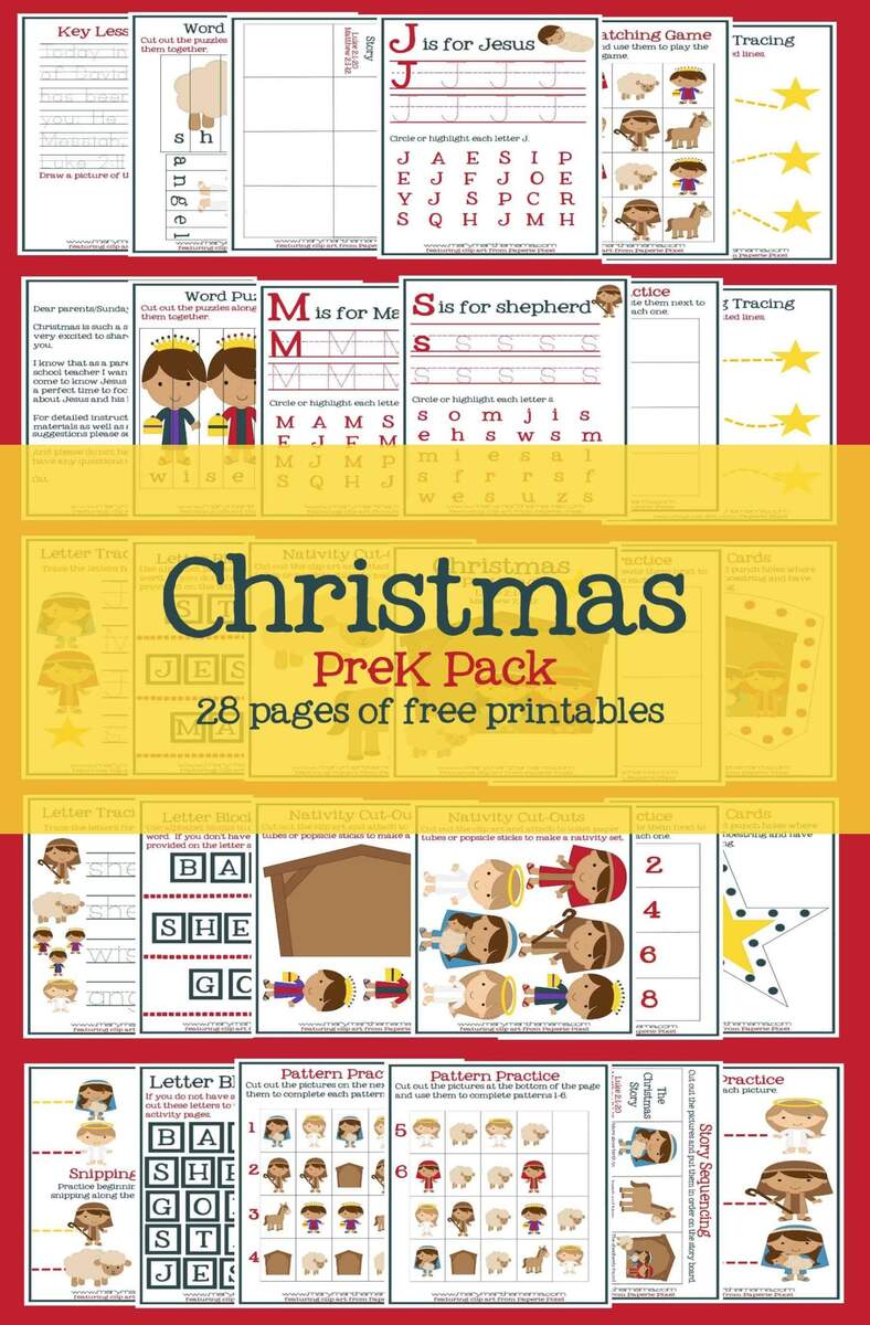 Christmas Worksheets For Preschoolers Jesus Birth Mary Martha Mama Christmas Worksheets For Preschoolers Jesus Birth Mary Martha Mama
