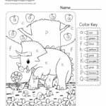 Color By Letter Worksheet Free Printable Digital PDF
