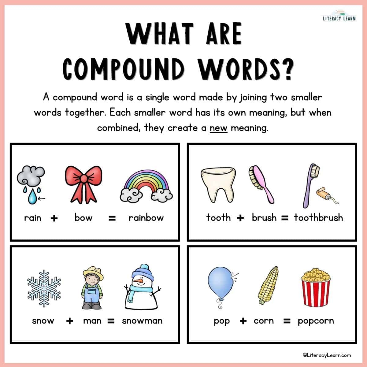 Decodable Compound Word Puzzles FREE Printables Literacy Learn Decodable Compound Word Puzzles FREE Printables Literacy Learn