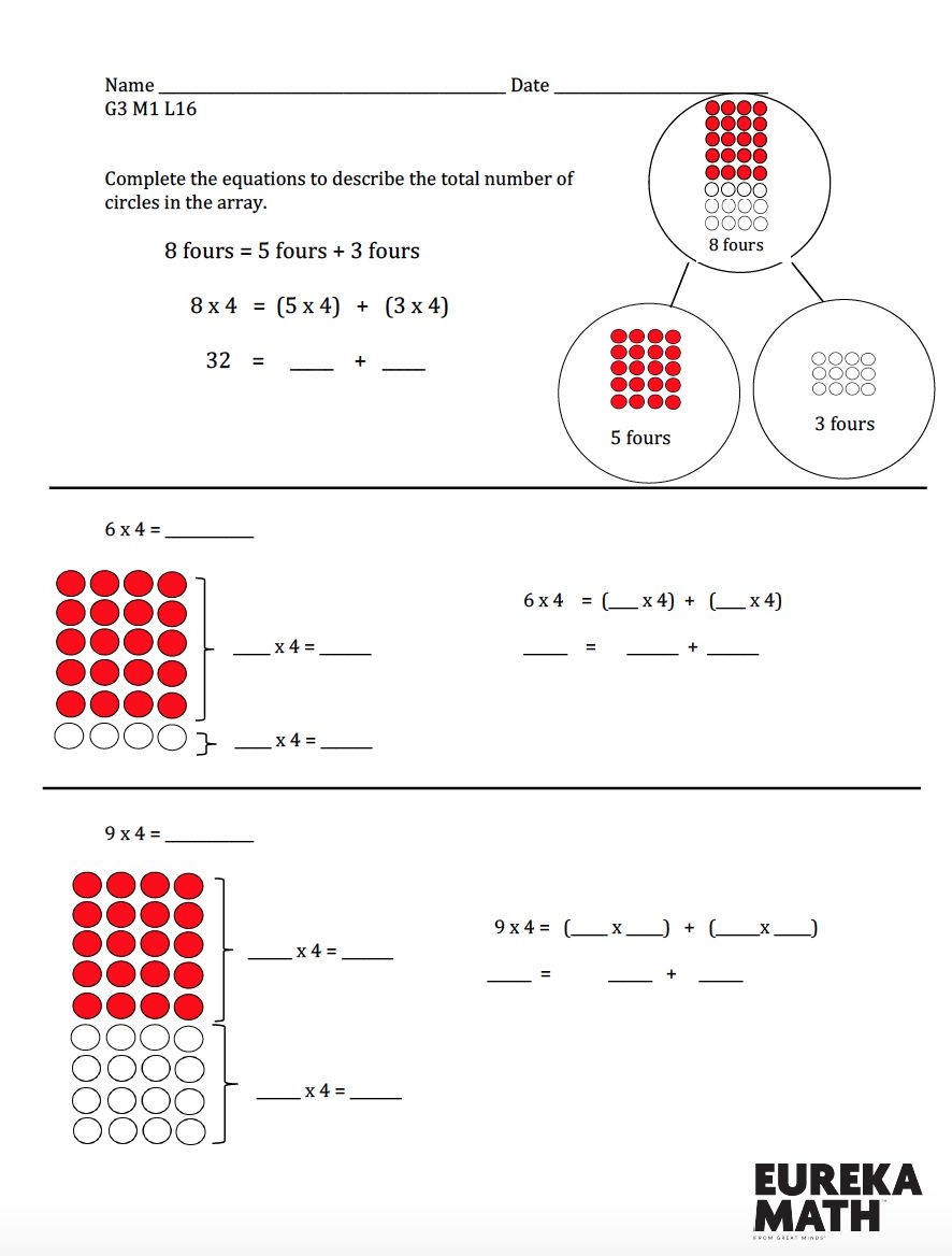 Discover 180 Grade 3 Eureka Math And Eureka Math Ideas On This Pinterest Board Math Eureka Curriculum And More