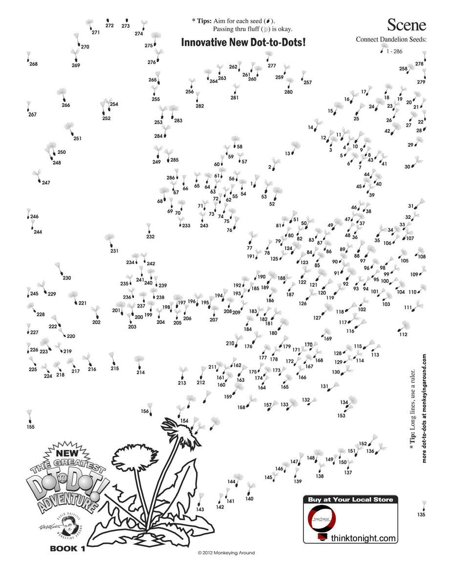 Free Dot To Dot Worksheets 1 20 Nature Inspired Learning