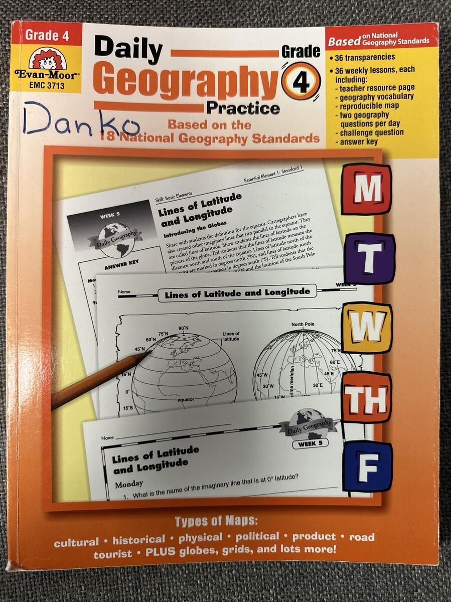 Evan Moor Week 03 The Four Hemispheres Daily Geography Practice Daily Geography Practice Grade 4 To Thousands Evan Moor Week 03 The Four Hemispheres Daily Geography Practice Daily Geography Practice Grade 4 To Thousands