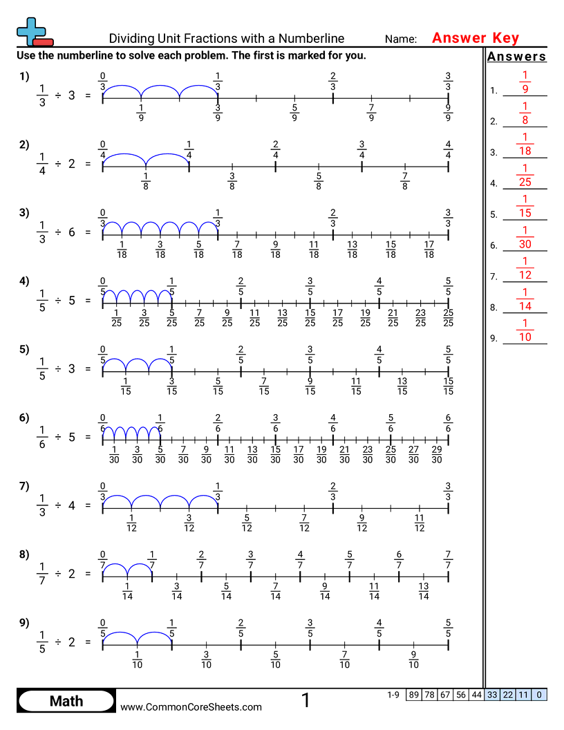 Fraction Worksheets Fraction Worksheets