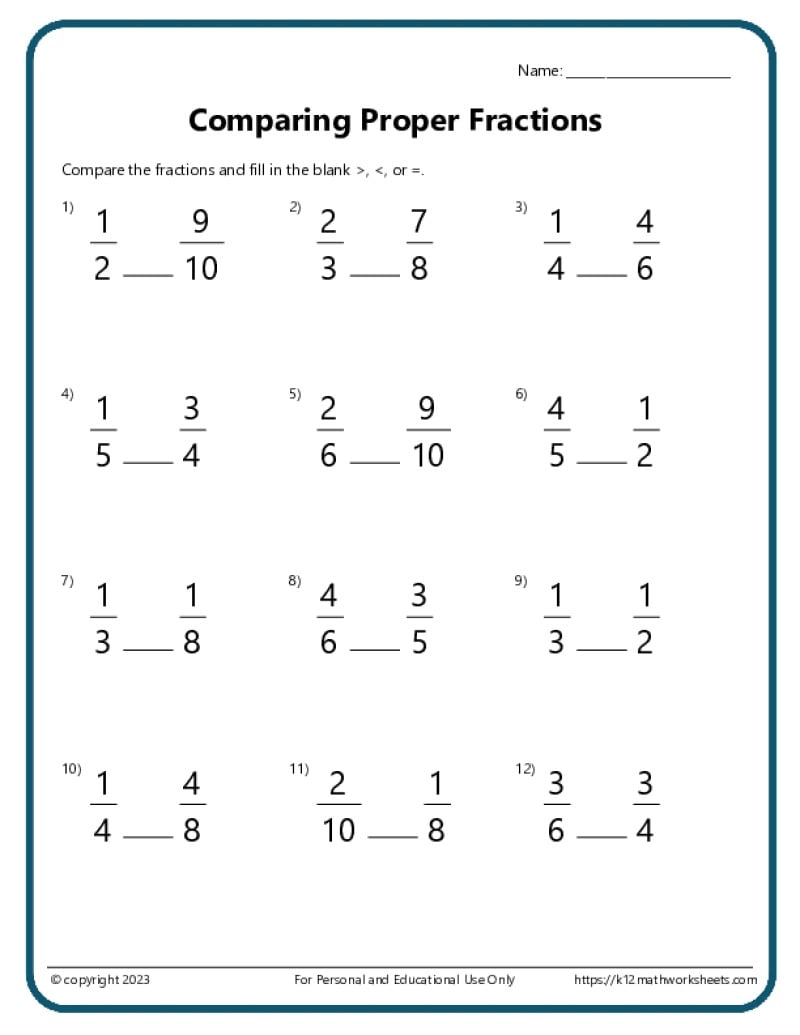 Fractions Worksheets K12 Math Worksheets Fractions Worksheets K12 Math Worksheets