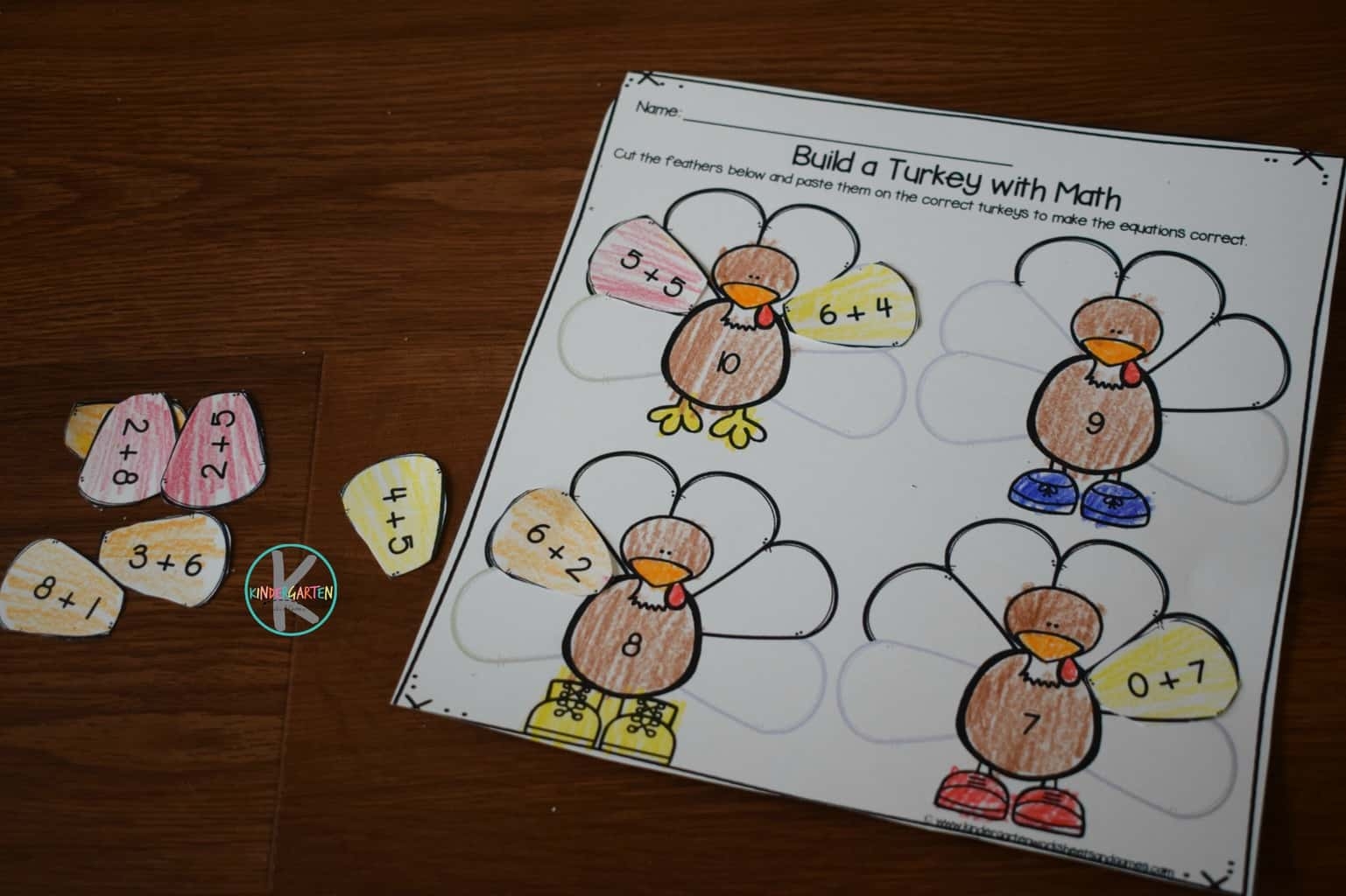 FREE Addition Thanksgiving Math Worksheets FREE Addition Thanksgiving Math Worksheets