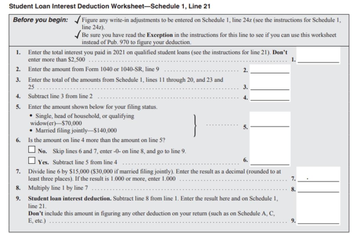 Free Irs Student Loan Interest Deduction Worksheet Download Free Irs Student Loan Interest Deduction Worksheet Png Images Free Worksheets On Clipart Library Are Student Loan Payments Tax Deductible Worksheets Library