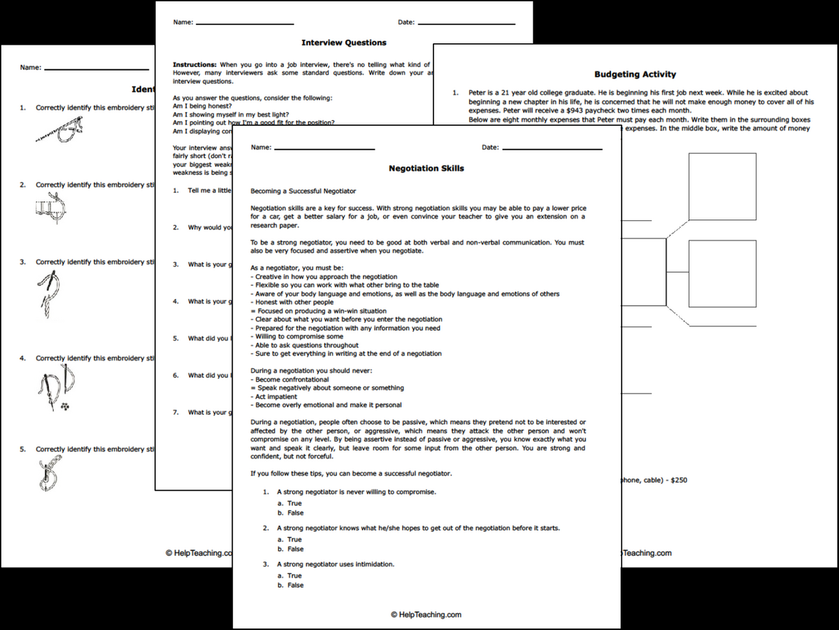 10 Daily Living Skills Worksheets Ideas To Save Today Living Skills Life Skills Lessons Life Skills Classroom And More