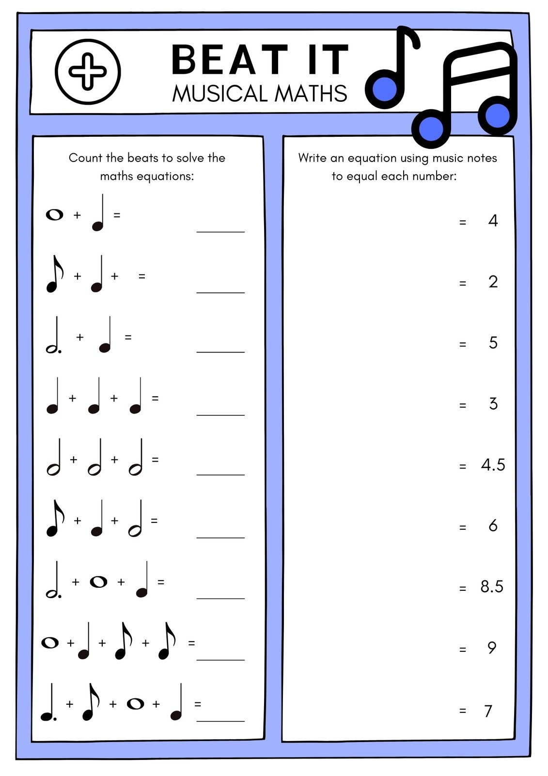 Free Music Worksheet Templates To Edit And Print Worksheets Library Free Music Worksheet Templates To Edit And Print Worksheets Library