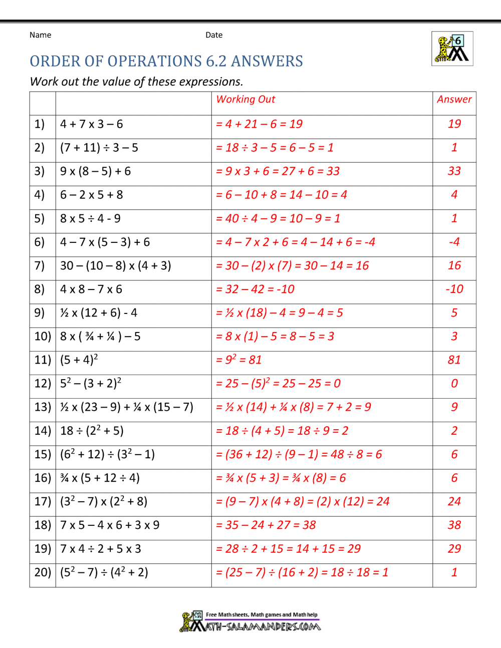 Free Order Of Operations Worksheet 6th Grade With Answers Download Free Order Of Operations Worksheet 6th Grade With Answers Png Images Free Worksheets On Clipart Library Free Order Of Operations Worksheet 6th Grade With Answers Download Free Order Of Operations Worksheet 6th Grade With Answers Png Images Free Worksheets On Clipart Library