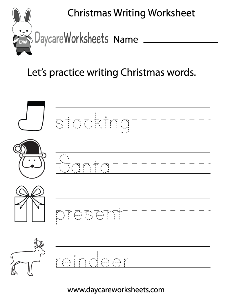 Free Preschool Christmas Writing Worksheet Free Printable Christmas Writing Worksheets The Keeper Of The Memories