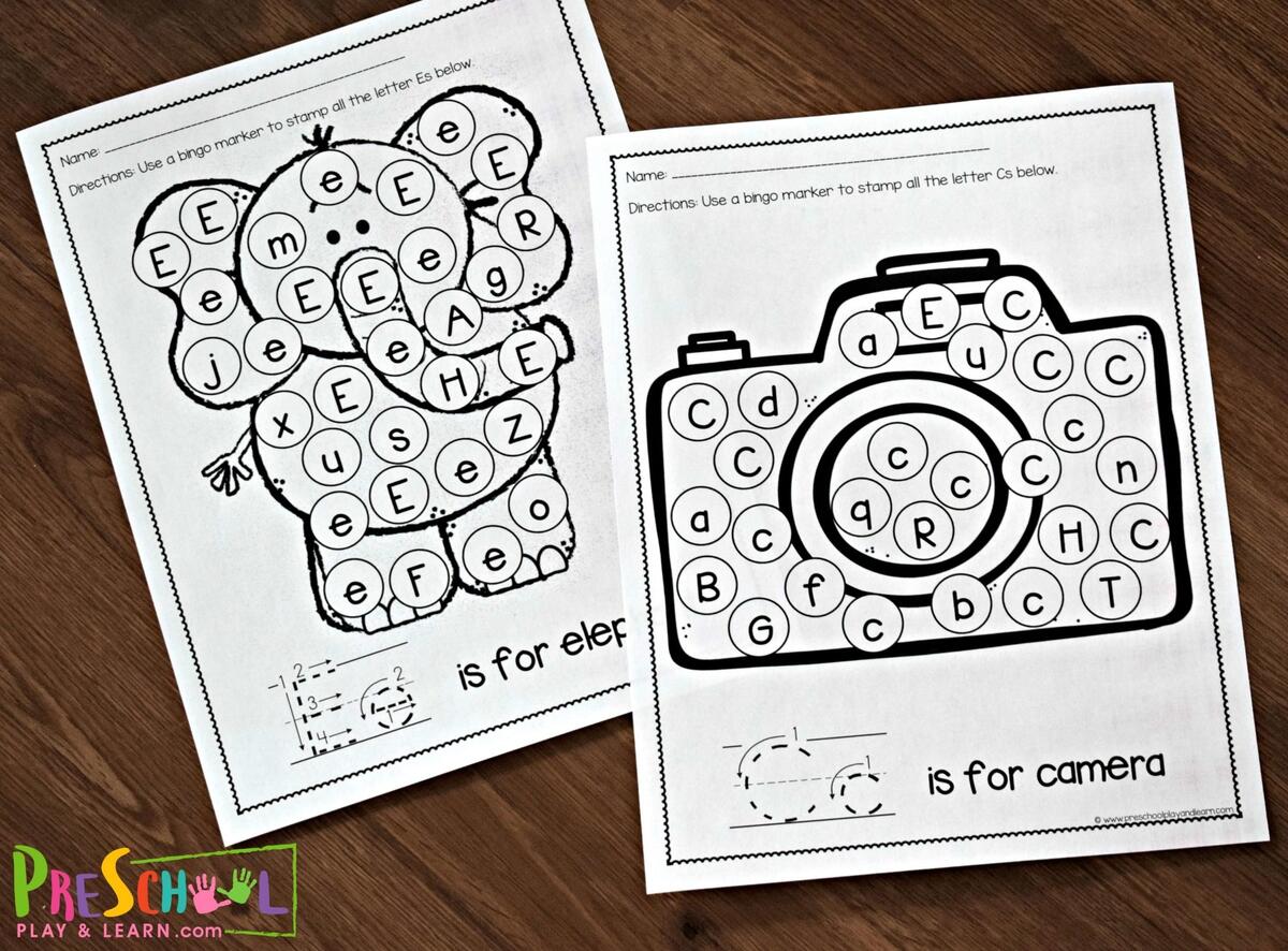 Find Alphabet Recognition Worksheets Made By Teachers