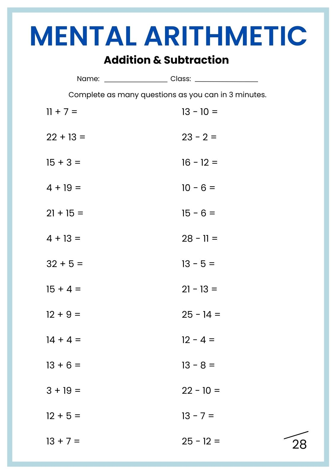 Free Printable Customizable Math Worksheets Canva Free Printable Customizable Math Worksheets Canva