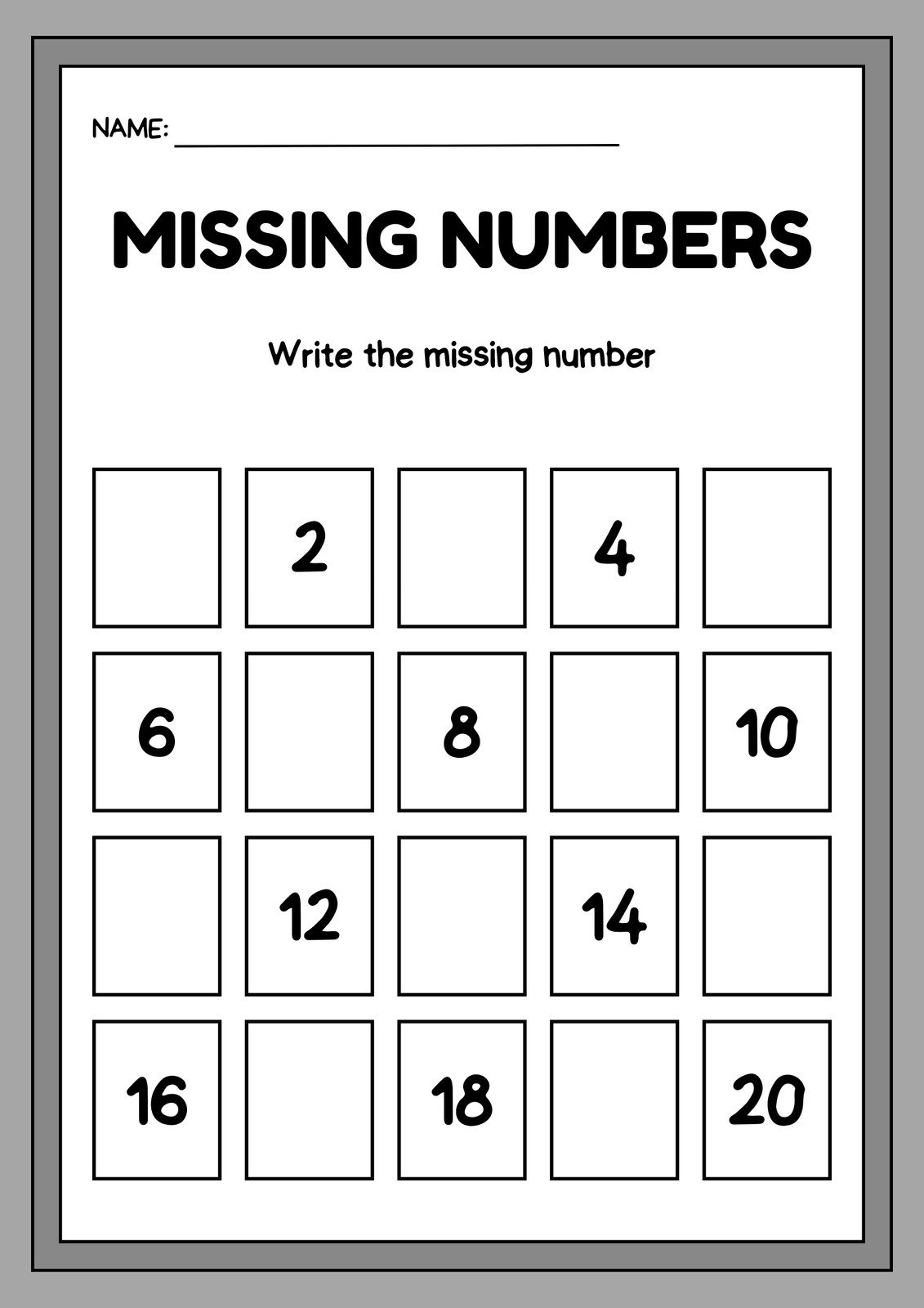 Free Printable Customizable Math Worksheets Canva Math Practice Worksheets For Preschool And Kindergarten Kids Helloprintable