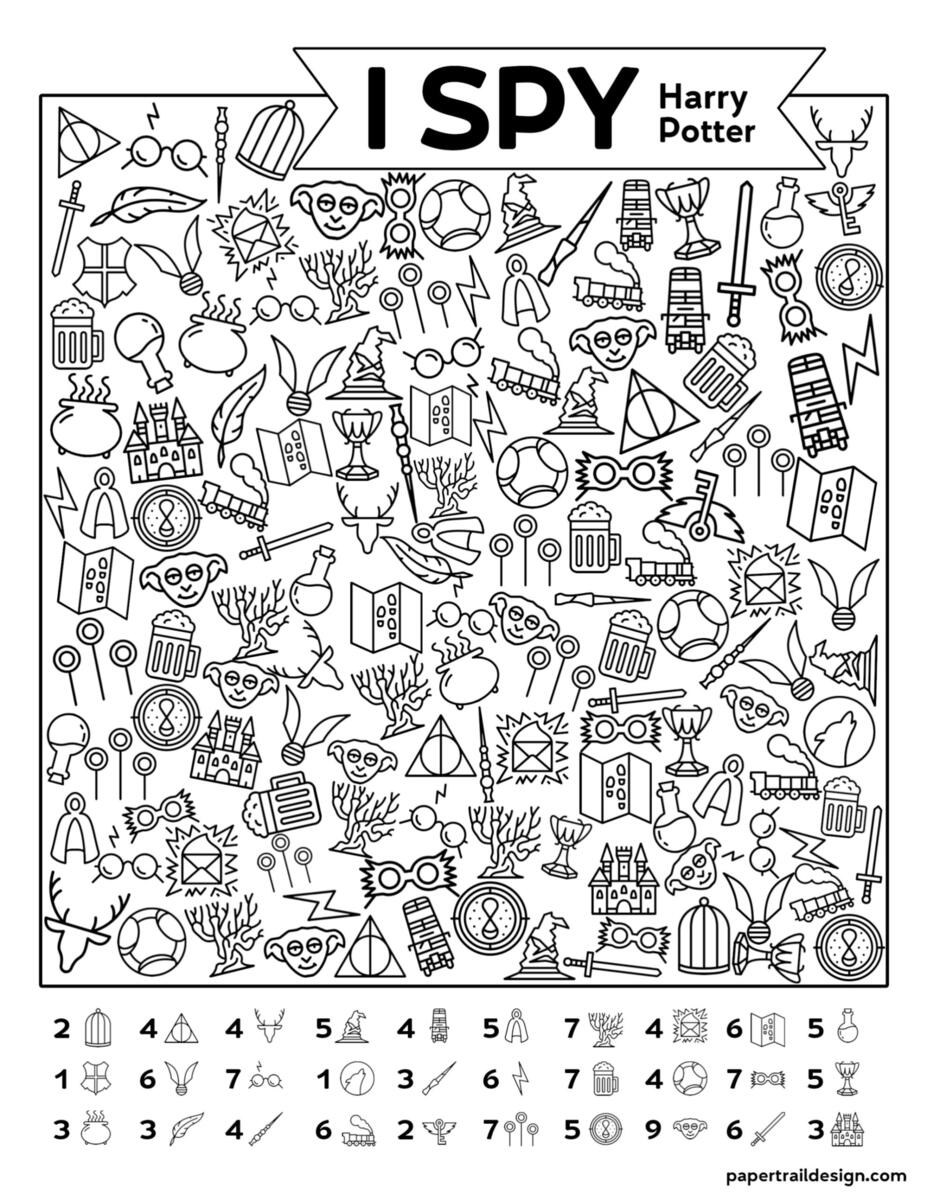 Harry Potter Harry Potter Activity Sheets