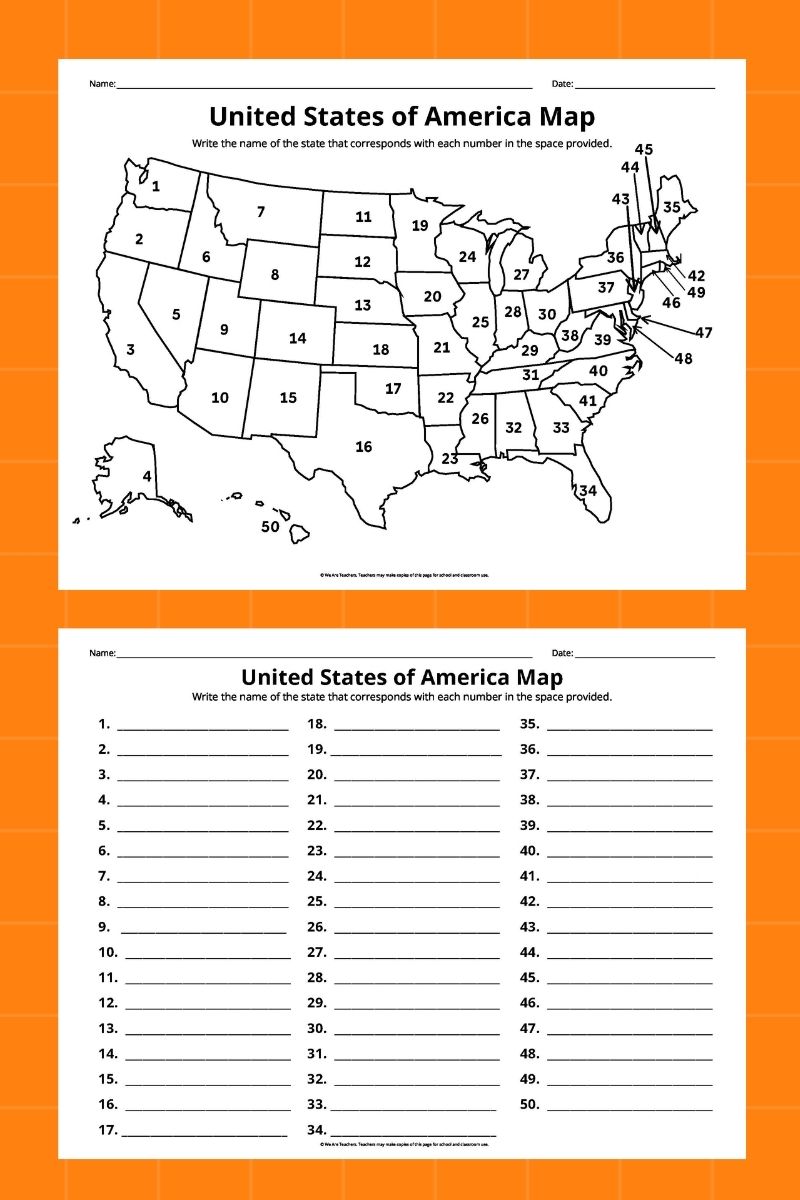 Free Printable Maps Of The United States Bundle Free Printable Maps Of The United States Bundle