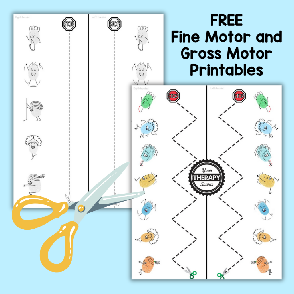 Free Scissor Practice Printable Your Therapy Source Free Scissor Practice Printable Your Therapy Source