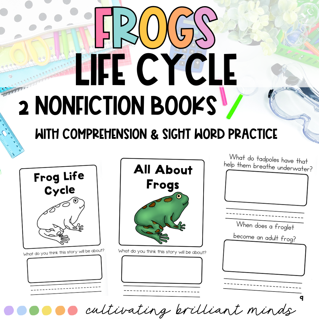 Frog Science ELA Research Project Nonfiction Unit Life Cycle Spring Classful Frog Science ELA Research Project Nonfiction Unit Life Cycle Spring Classful