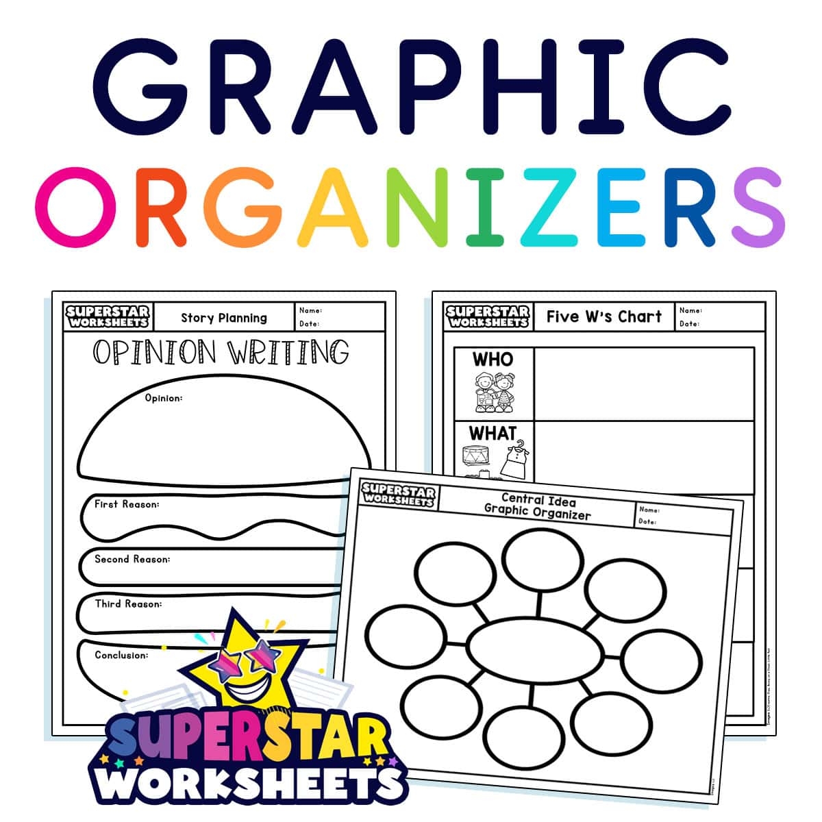 Graphic Organizers Free Printables Superstar Worksheets Graphic Organizers Free Printables Superstar Worksheets