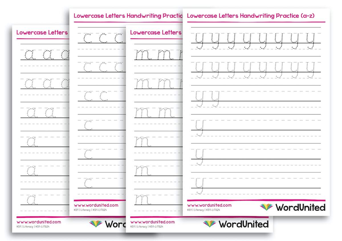 Handwriting Practice Sheets KS1 Free PDF WordUnited Handwriting Worksheets Free Printable Mama Geek