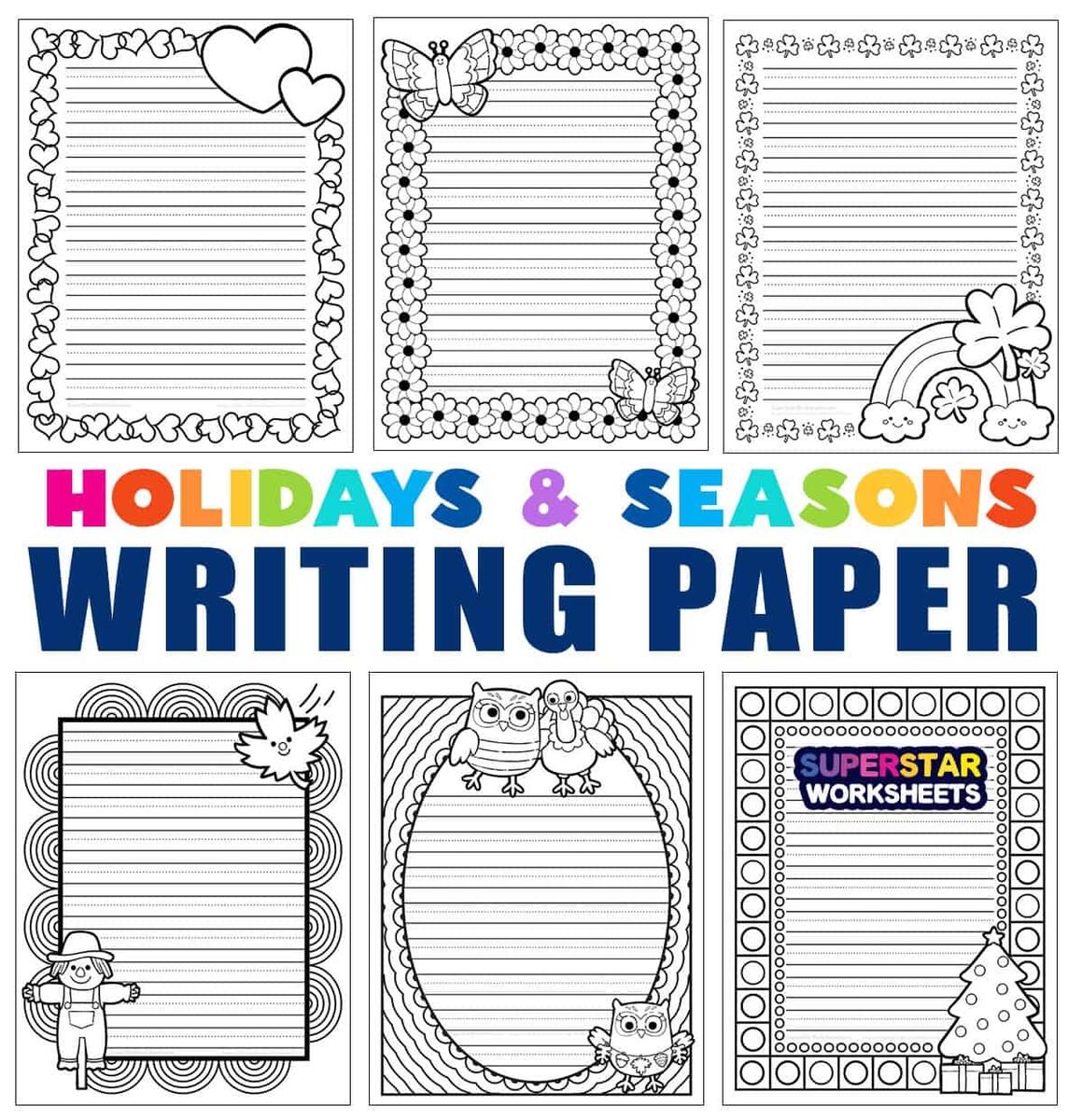 Storyboard That Free Handwriting Worksheet Templates