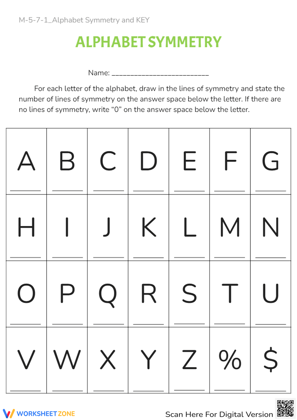 Lines Of Symmetry Worksheets Printable Lines Of Symmetry Worksheets Printable
