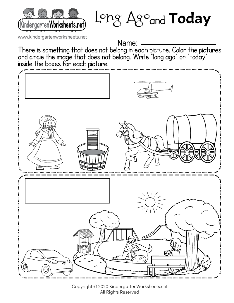 Long Ago And Today Worksheet Free Printable Digital PDF Identifying Basic Wants And Needs Worksheet Free Printable Digital PDF