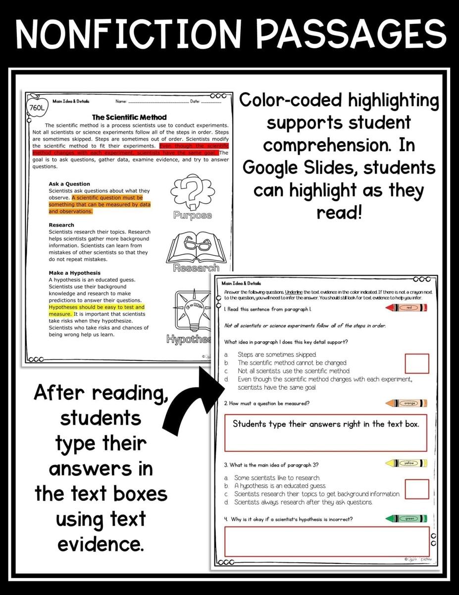 Grade 5 Reading Comprehension Worksheet Henry Ford Story