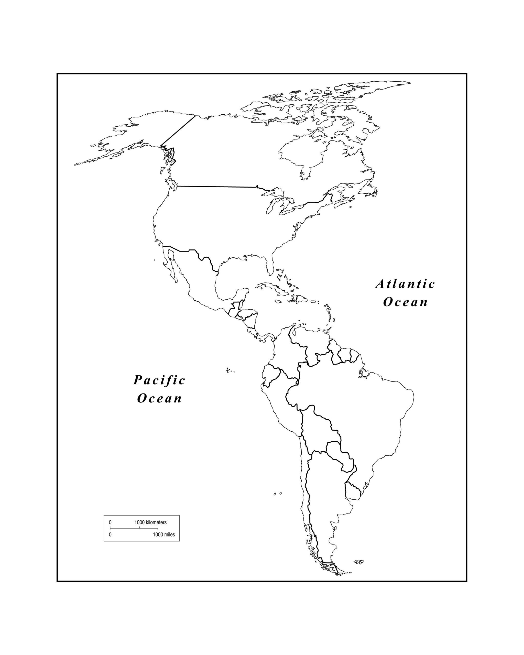 Maps Of The Americas Page 2 Maps Of The Americas Page 2