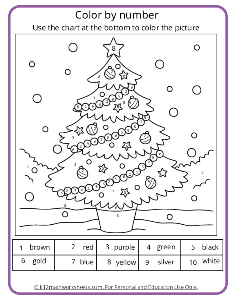 Division Color By Number Superstar Worksheets