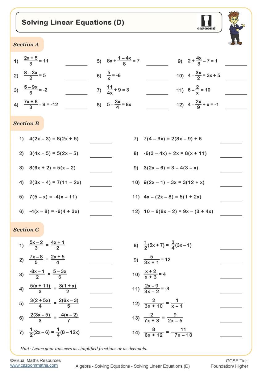Maths Worksheets KS3 KS4 Printable PDF Worksheets Maths Worksheets KS3 KS4 Printable PDF Worksheets