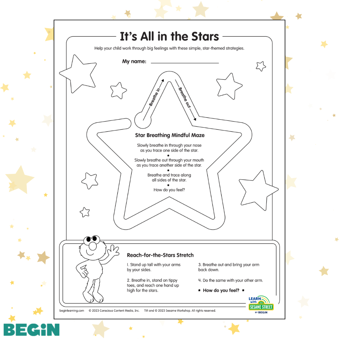 Mindfulness Worksheet For Kids Ages 2 5 Free Printable
