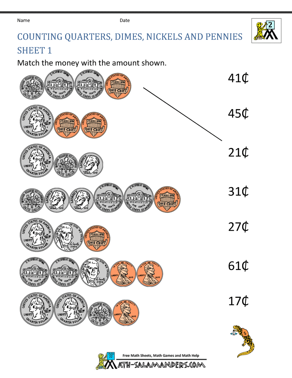 Money Worksheets Free Printables Superstar Worksheets